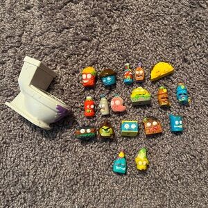 Grossery Gang Toys Bundle Of 18